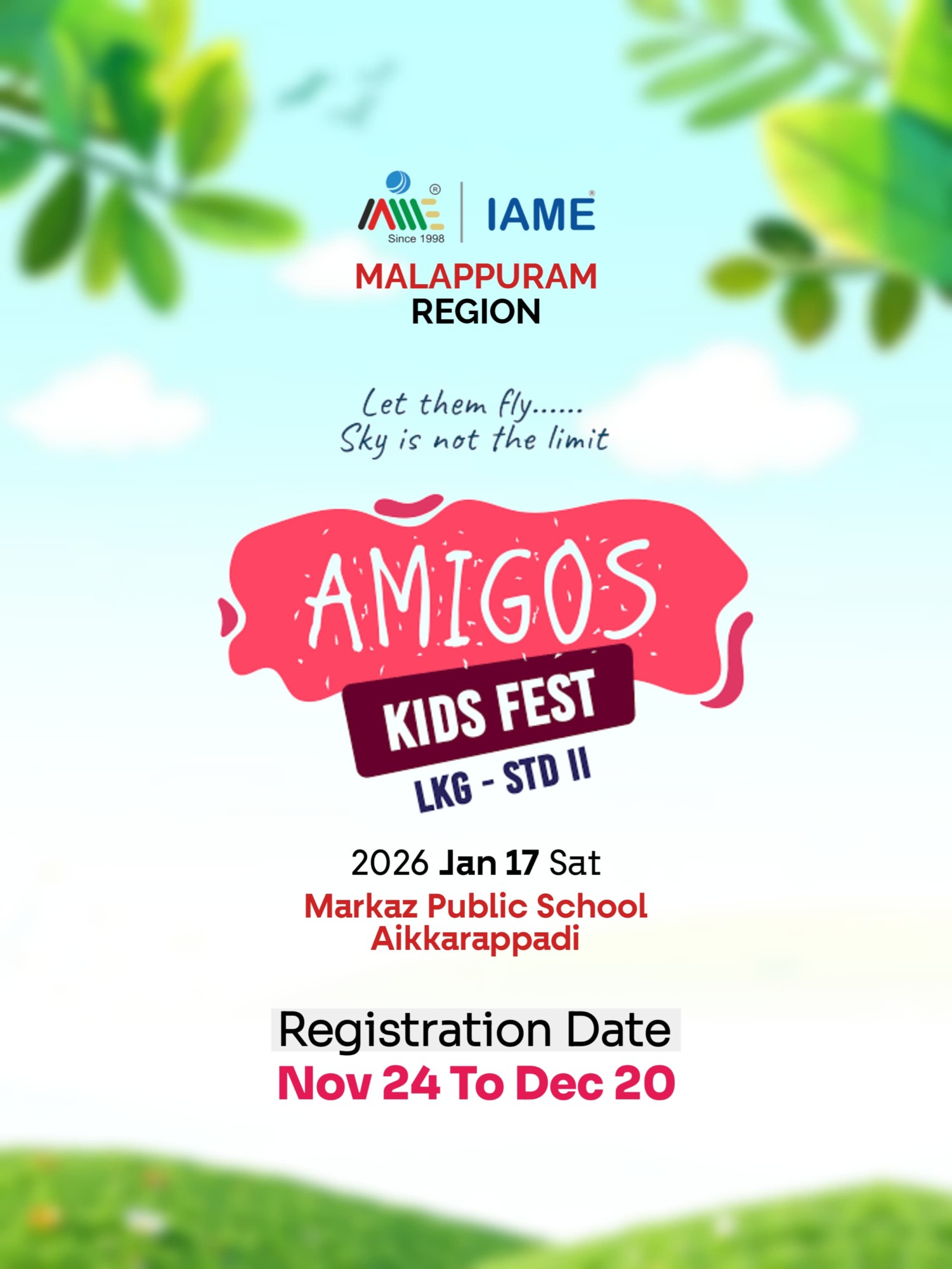 Malappuram Region Amigos Kids Fest icon
